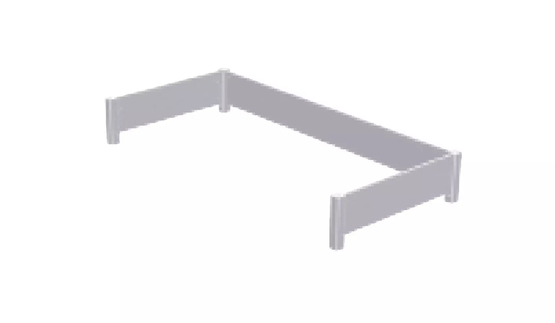 Samlevejledning til helsidig sikkerhedsskinne model 10300-10390