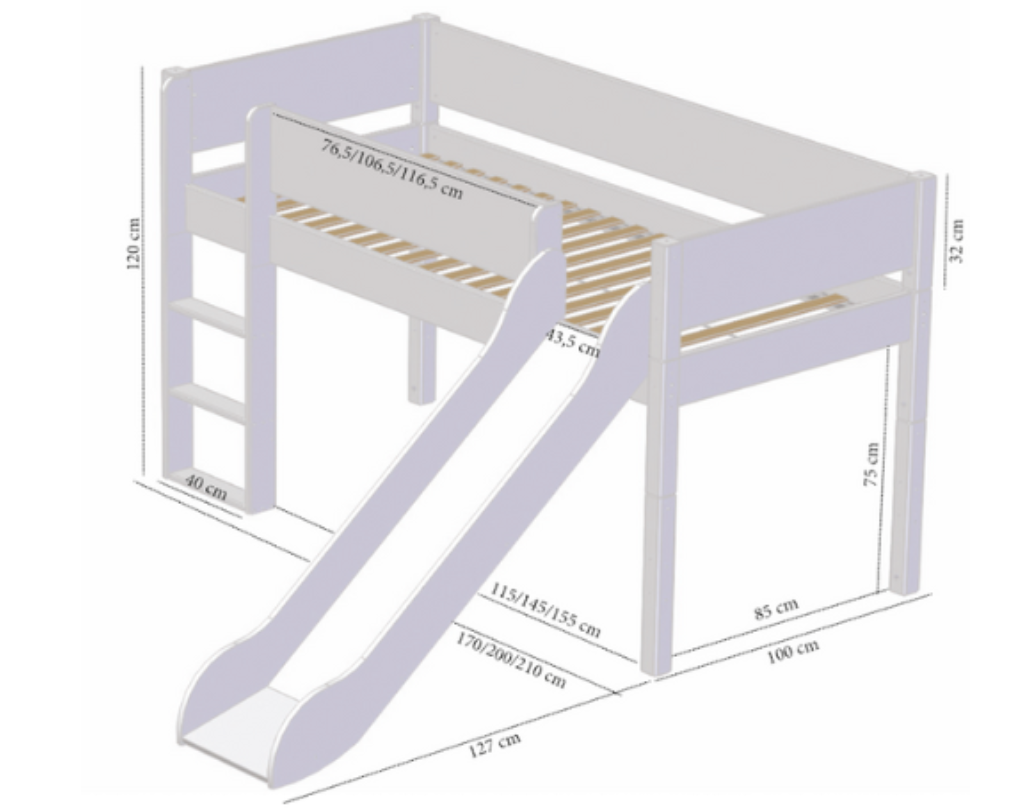 Rutschkana med sovande häst