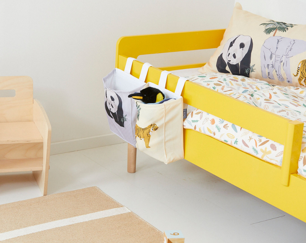 Retro 3/4 Sengehest - Cafélatte - 55 - 80 cm