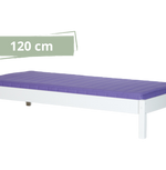 Spjälsäng utan lamellbotten (120 cm) - 120*190cm - Ljusgrön - 54 - Naturbok