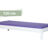 Spjälsäng utan lamellbotten (120 cm) - 120*190cm - Ljusgrön - 54 - Naturbok