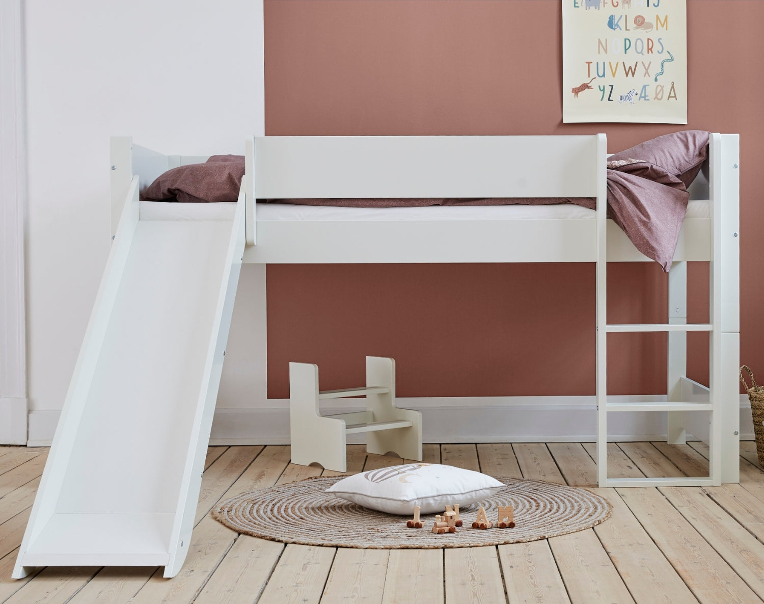 Huxie rutschkana med sänghäst - 160cm