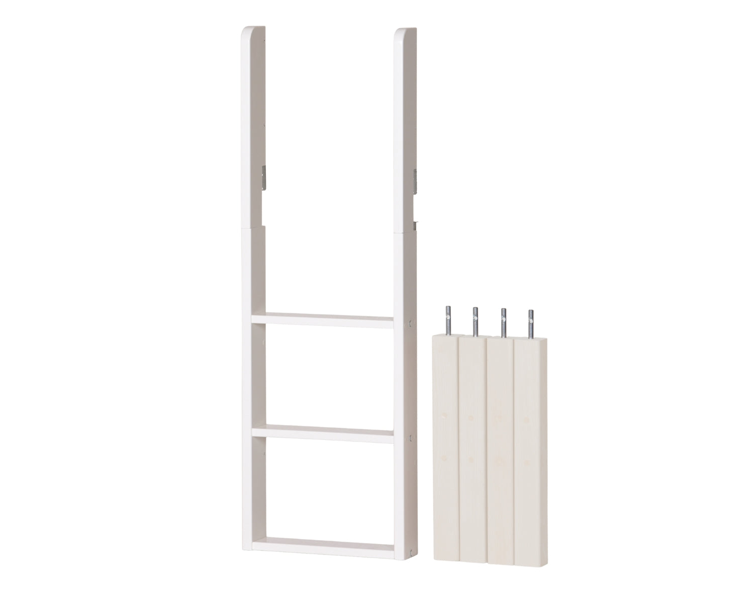 Sängstege med 51 cm ben för halvhög säng