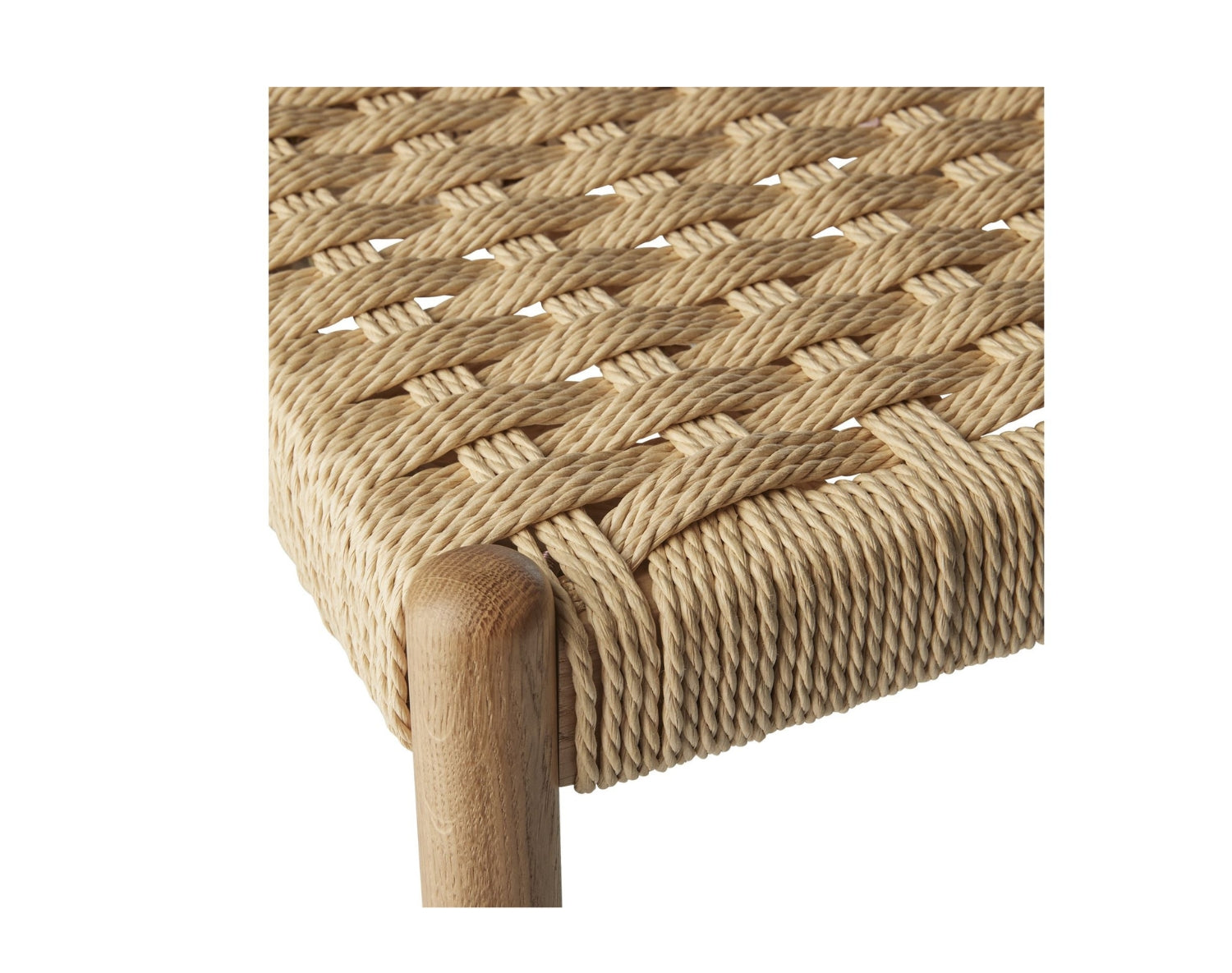 Børnetaburet i massiv eg