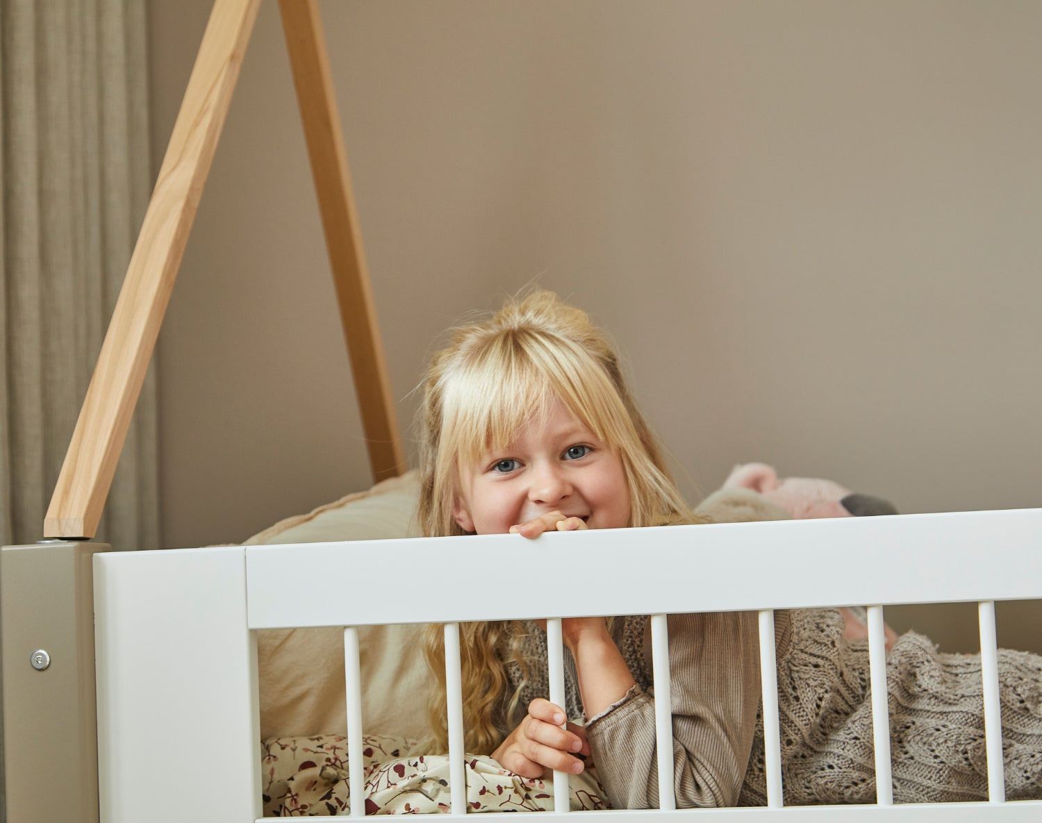 Træstativ i massivt bøgetræ