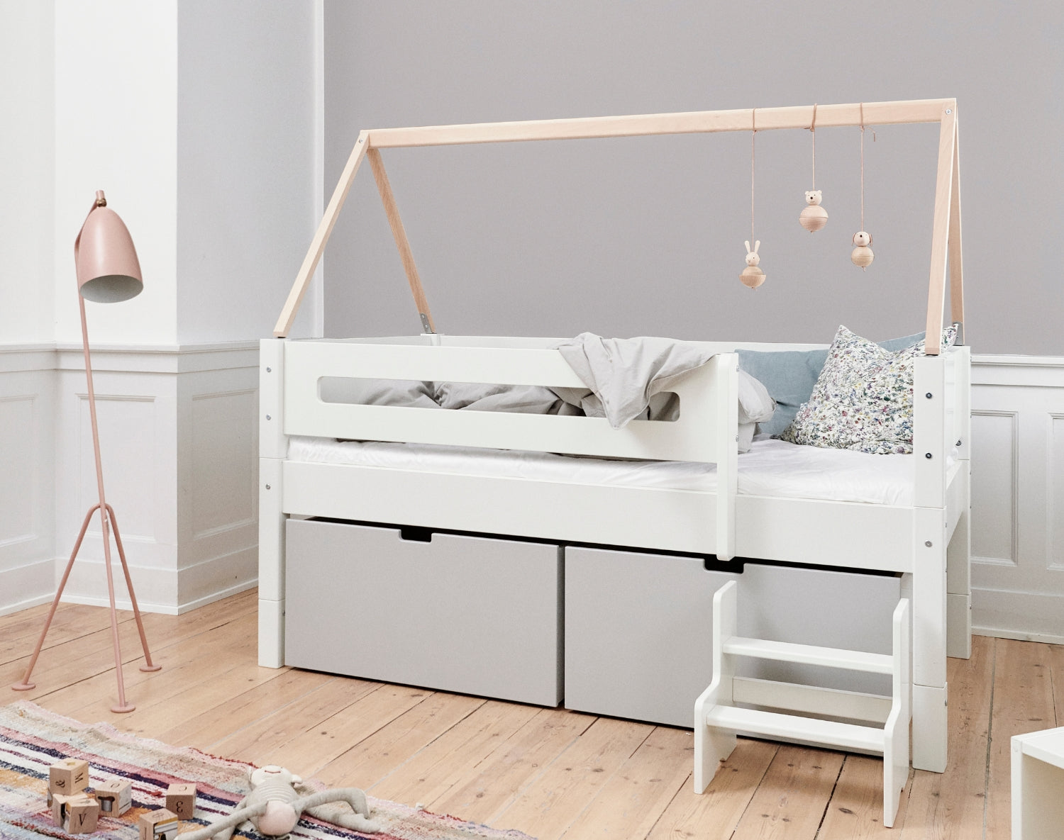 4 forhøjerben - 18cm