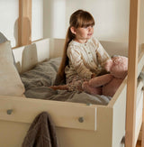 Knagerække til sengegavl