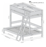 Vale familie kombinationskøjeseng