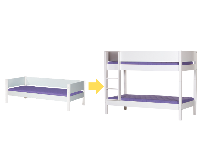 Öppen säng för våningssäng - Vela - Vela - Café Latte - 55