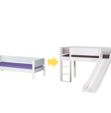 Öppet sängbord med rutschkana - Mensa - Mensa - Café Latte - 55