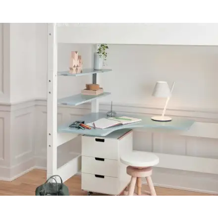 Skrivbord för högsäng
